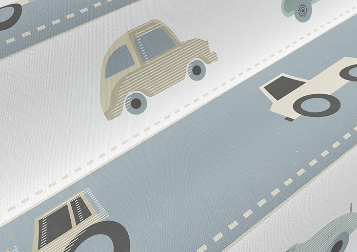 Brum Brum, Highway - Twist&Fit Roman Blind - Image 4